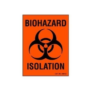 Shamrock Scientific Chemical Hazard Label Sbh-9pk 100 Each / Pack - All