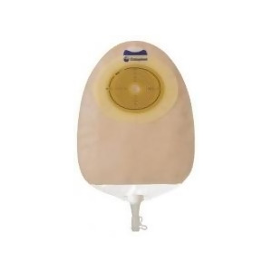 Sensura Convex Light Extended Wear Urostomy Pouch Pre-Cut Opaque Item Number 11819Bx - All