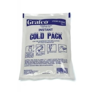 Grafco 9100A Disposable Instant Cold Packs 6 x 8.5 Pack of 24 - All
