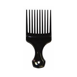 Hair Pick Medi-Pak 5-1/2 Inch Black Polypropylene - All