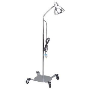 Grafco 1698 Deluxe Exam Lamp Chrome-Plated Base Aluminum Shade - All