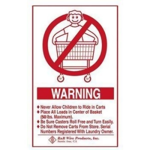 Wall Mounted Warning Sign English - All