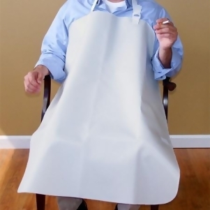 Smokers Apron White 30X34 Item Number 9530 1 Each / Each White - All