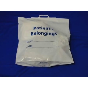 Patient Belongings Bag Medi-Pak Performance 4 X 20 X 20 Inch Polyethylene White - All
