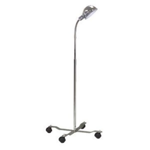 Drive Medical Goose Neck Exam Lamp Dome Style Shade with Mobile Base - All