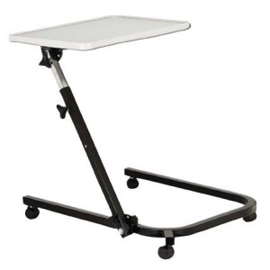 Drive Medical Pivot and Tilt Adjustable Overbed Table - All