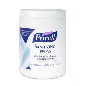 Gojo Purell Sanitizing Skin Wipe 9113-06Cn 270 Wipes / Canister - All