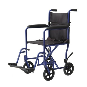 Lightweight Aluminum Transport Wheelchair 1 Each / Each - All