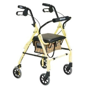 Drive Medical Mimi Lite Walker Rollator Flame Blue - All