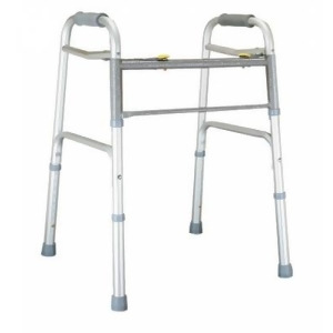 Lumex 604070A Imperial Collection Dual Release X-Wide Folding Walker Aluminu... - All