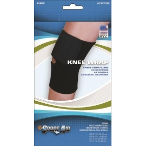 Scott Specialties Sport-Aid Knee Sleeve Sa9086 Bla Lgea Large 1 Each / Each - All