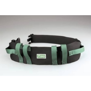 Gait Belt 55 Inch Green Black Nylon - All