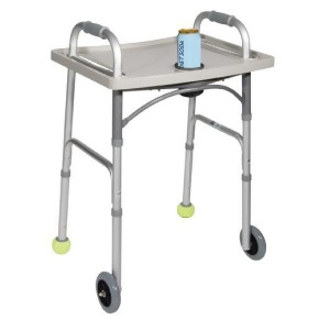 Drive Medical Universal Walker Tray With Cup Holder Grey 1 Ea 10124 - All