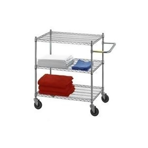 Linen Cart 24x48x42 3 Wire Shelves - All