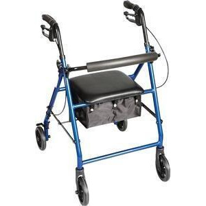 Carex Classics Rolling Walker Metallic Blue - All