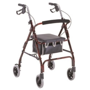 Merits Health Products Merits 4 Wheel Rollator W462blueea Blue 1 Each / Each - All