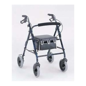 Merits Health Products 4 Wheel Rollator W463blueea 1 Each / Each - All