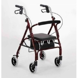 Merits Health Products 4 Wheel Rollator W464-uwvmuea 1 Each / Each - All