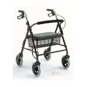 Merits Health Products Bariatric 4 Wheel Rollator W467rea 1 Each / Each - All