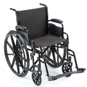 Value K1 Wheelchair with Footrests 16x16 1 Each / Each - All