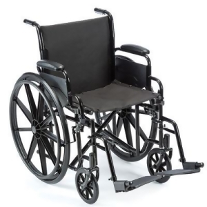Value K1 Wheelchair with Footrests 18x16 1 Each / Each - All