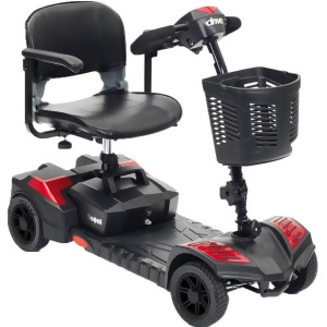 Drive Medical Scout Compact Travel Power Scooter 4 Wheel - All