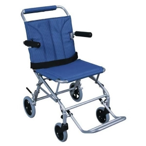 Drive Medical Super Light Folding Transport Wheelchair with Carry Bag - All