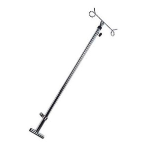 Drive Medical Universal Wheelchair Telescoping I. V. Pole - All