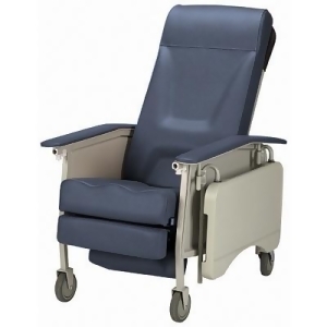 Deluxe 3 Position Recliner Fabric Blue Ridge Size Adult - All