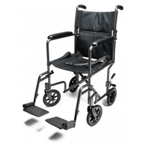 Graham Field Transport Wheel Chair 17 Inches #Ej795-1 1 Ea - All