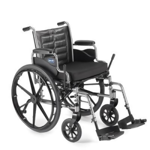 Invacare Tracer Ex2 Swingaway Wheelchair Seat Size 16 x 16 with Articulating Legs Aluminum Footplates - All