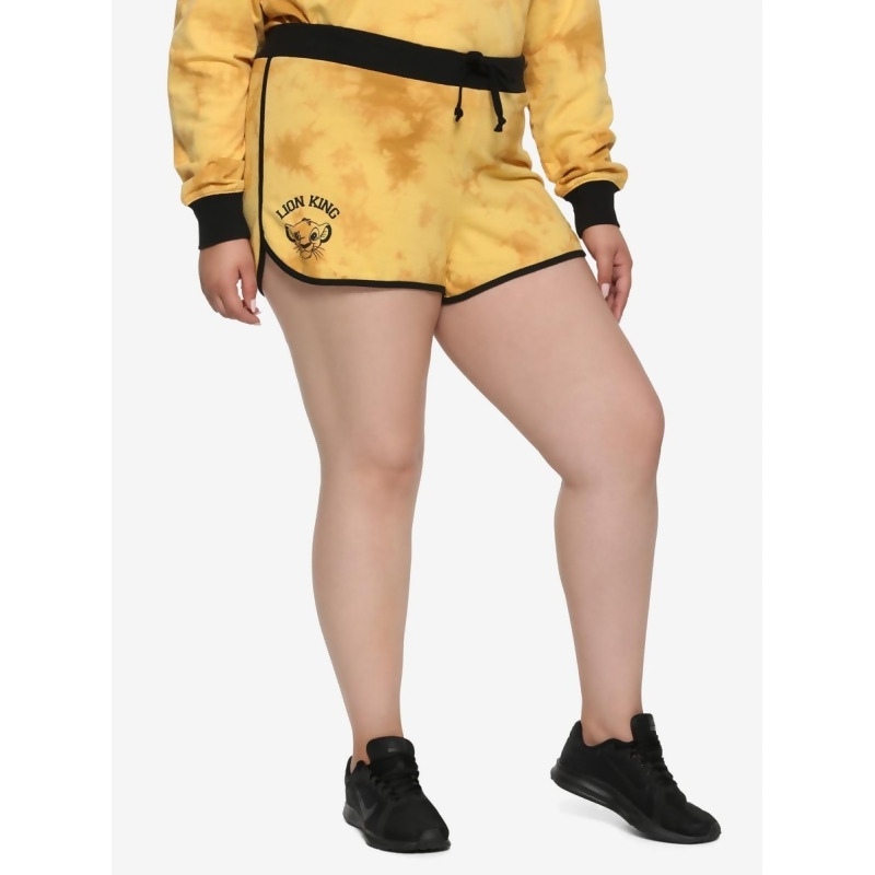 plus size acid wash shorts