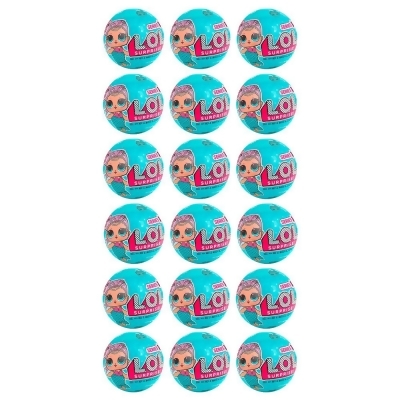 LOL Surprise Doll Series 1 Sidekick 18 Pack Lil Sisters Mermaid Figures MGA LOL Surprise Doll Series 1 Sidekick 18 Pack Lil Sisters Mermaid Figures MGA