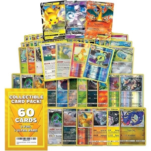 UPC 665275914324 product image for Pokemon Tcg 60ct Pack Trading Card Game 3 Foil 1 Ultra Rare Assortment Mighty Mo | upcitemdb.com