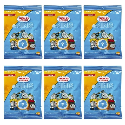 Thomas & Friends Minis Train Engines 6-Pack Wave 2 Bag Party Favor Gift Bundle Fisher-Price 
