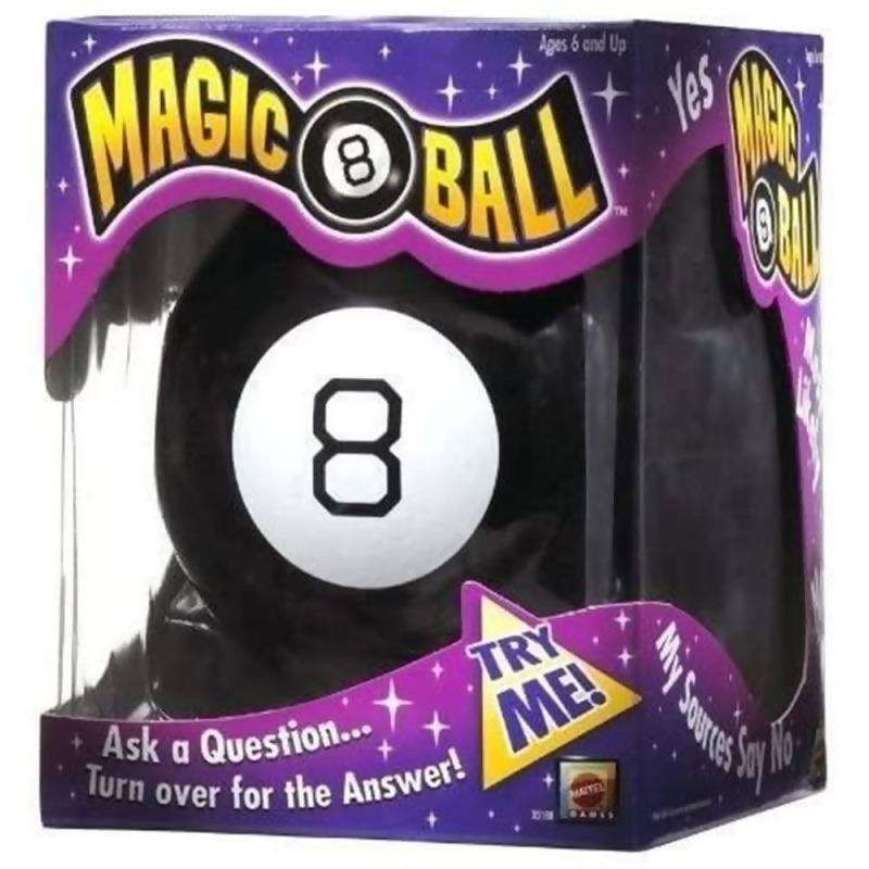 Mattel Magic 8 Ball Fortune Teller Lucky Questions Answers Toy Game From Archies Toys At Shop Com