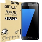 iSOUL Samsung Galaxy S7 Screen Protector Anti-Shatter Film Tempered Glass for Samsung Galaxy S7 9H Hardness Rating Clear Vision Case iSOUL Samsung Galaxy S7 Screen Protector Anti-Shatter Film Tempered Glass for Samsung Galaxy S7 9H Hardness Rating Clear Vision Case