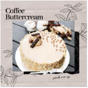 Coffee Buttercream Cake Coffee Buttercream Cake