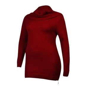 Inc International Concepts Women's Solid Cowl Neck Sweater Xl Glazed Berry - All