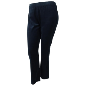 Style Co. Women's Sport Velour Pants Ps Indigo - All