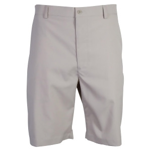 Pga Tour Men's Flat Front Shorts Silver Lining 40W - All