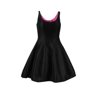Fit and Flare Taffeta Dress
