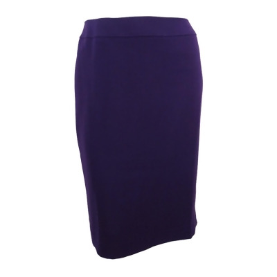 Tahari ASL Women's Plus Size Ponte-Knit Skirt 