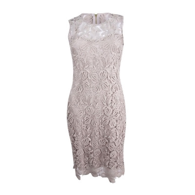 petite lace sheath dress
