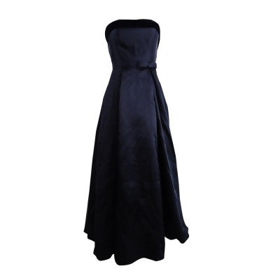 Xscape Women's Strapless Velvet-Trim Ball Gown 