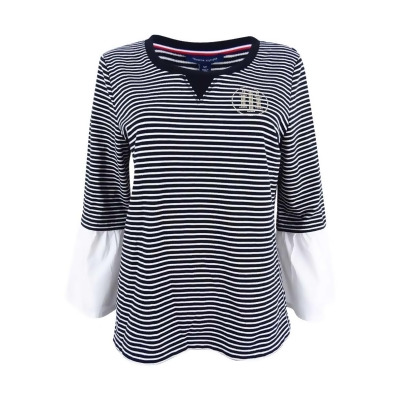 tommy hilfiger striped t shirt womens