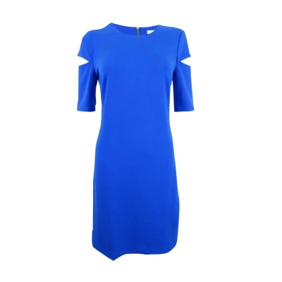 calvin klein split sleeve dress