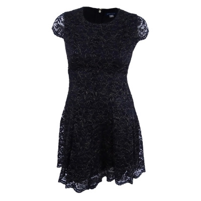 tommy hilfiger lace fit and flare dress