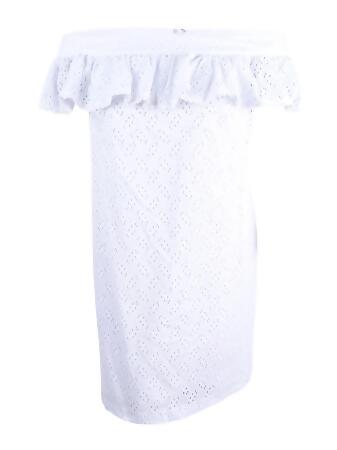 Calvin klein eyelet dress cheap