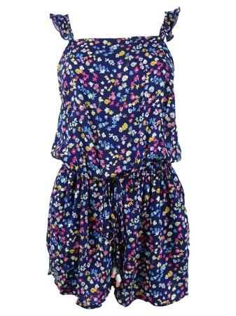 Vera Bradley Women's Wildflower Ditsy Sunny Romper Swim Cover-Up 